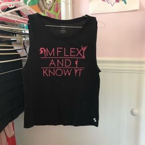 Cheer muscle tee